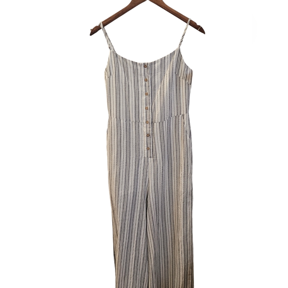 Striped Jumpsuit